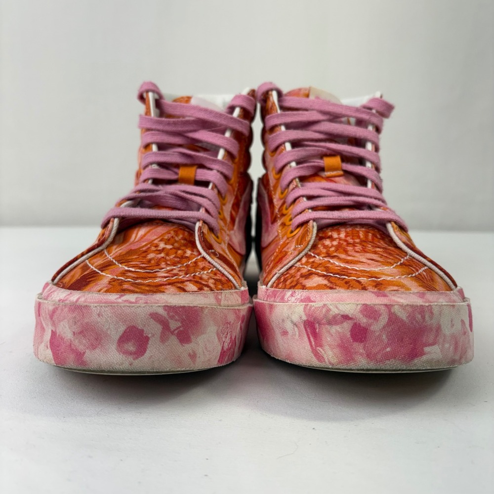 Vans x Sk8-Hi 38 DX Collina Strada‎ Tie Dye Pink Orange Skate Sneakers Shoes W 8 - Picture 4 of 11
